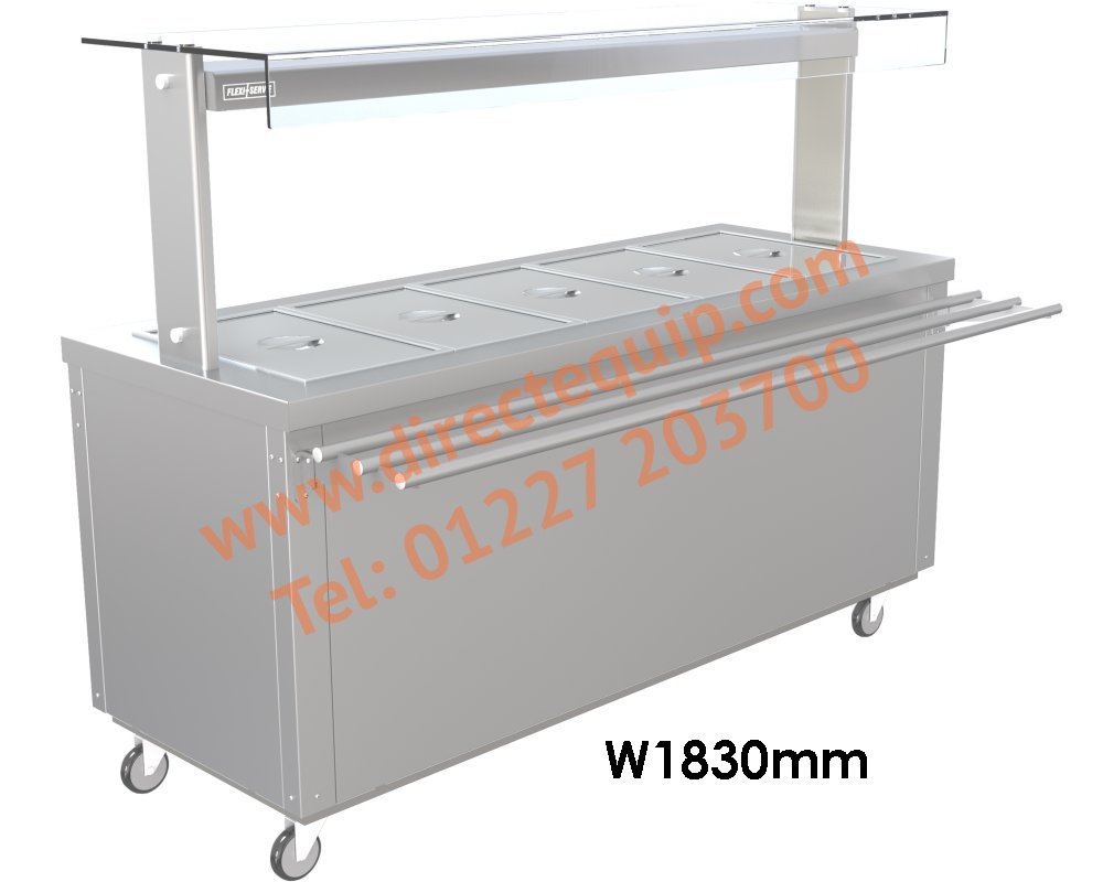 Parry Flexi-Serve Ambient Cupboard with Chilled Well FS-AW5